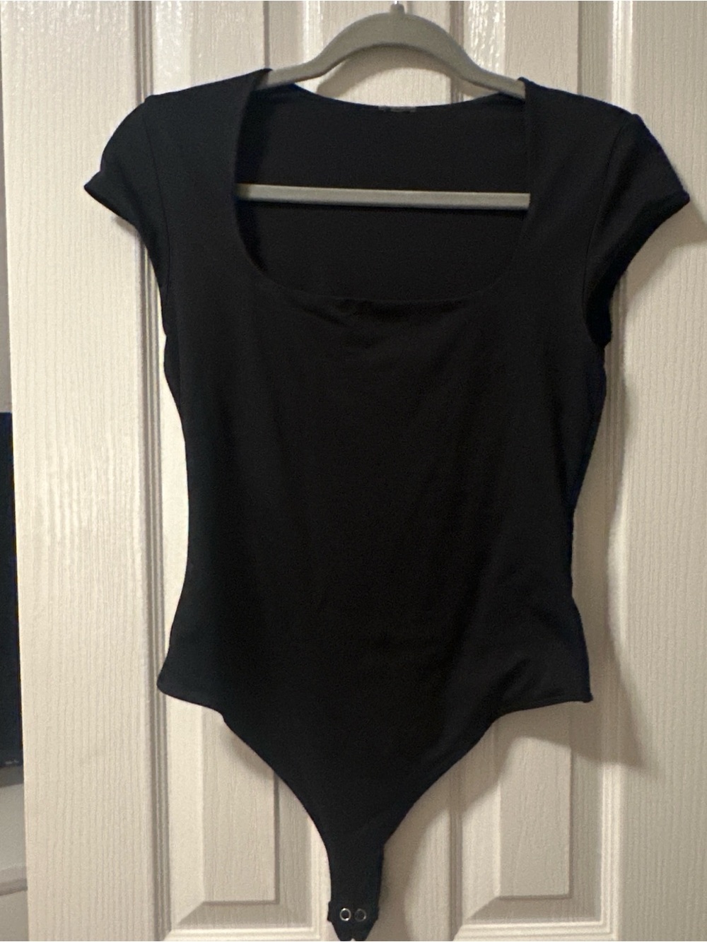 Anthropologie Black Women’s Scoop Neck Bodysuit